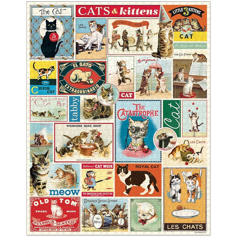 Cats 1,000 piece puzzle