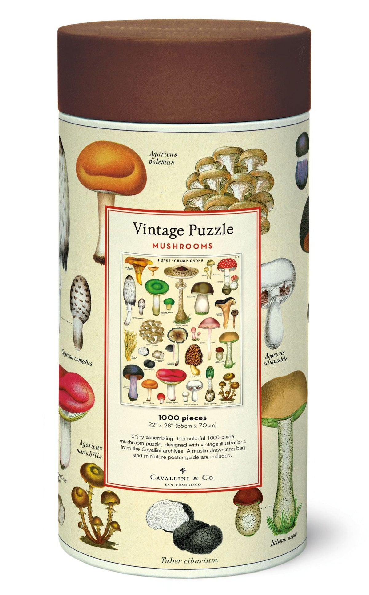 Mushrooms 1,000 piece puzzle