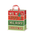 Cavallini & Co. Merry Christmas Medium Gift Bag