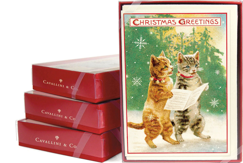 Cats Holiday Boxed Notes
