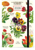 2026 Cavallini Language of Flowers Weekly Planner
