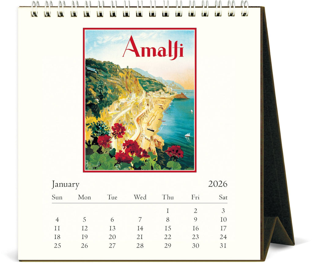 2026 Cavallini Italia Desk Calendar