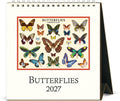 2027 Butterflies Desk Calendar