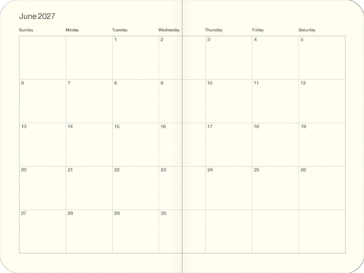 2027 Language of Flowers Weekly Pocket Planner