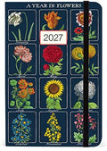 2027 A Year in Flowers Weekly Pocket Planner