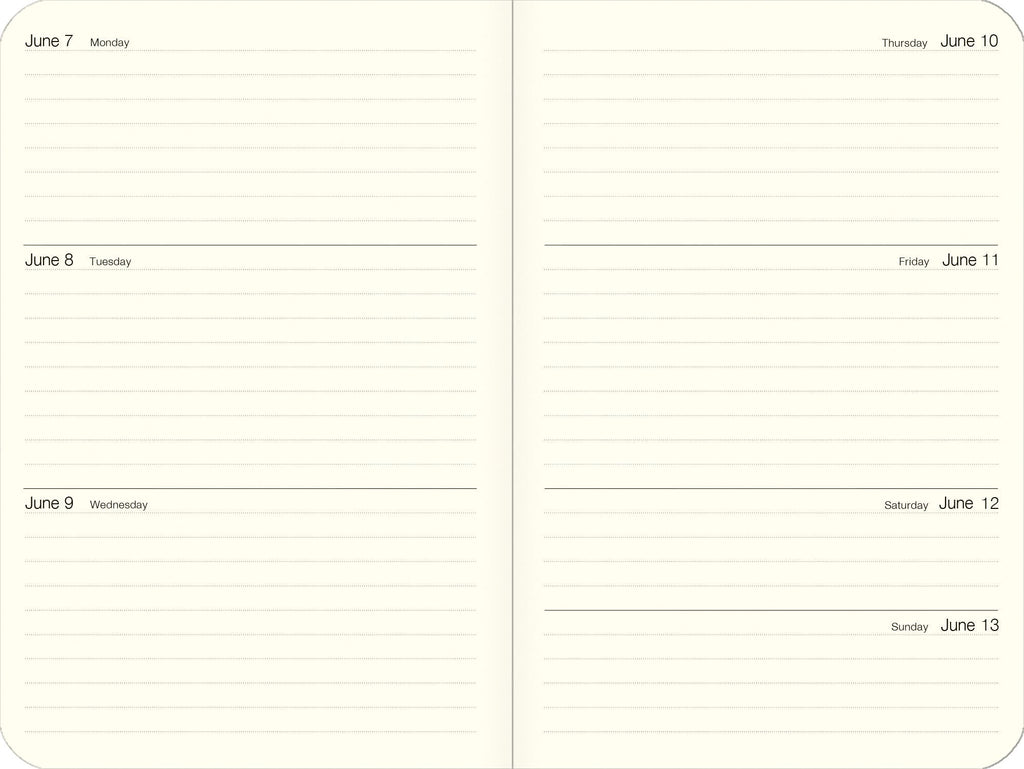 2027 A Year in Flowers Weekly Pocket Planner