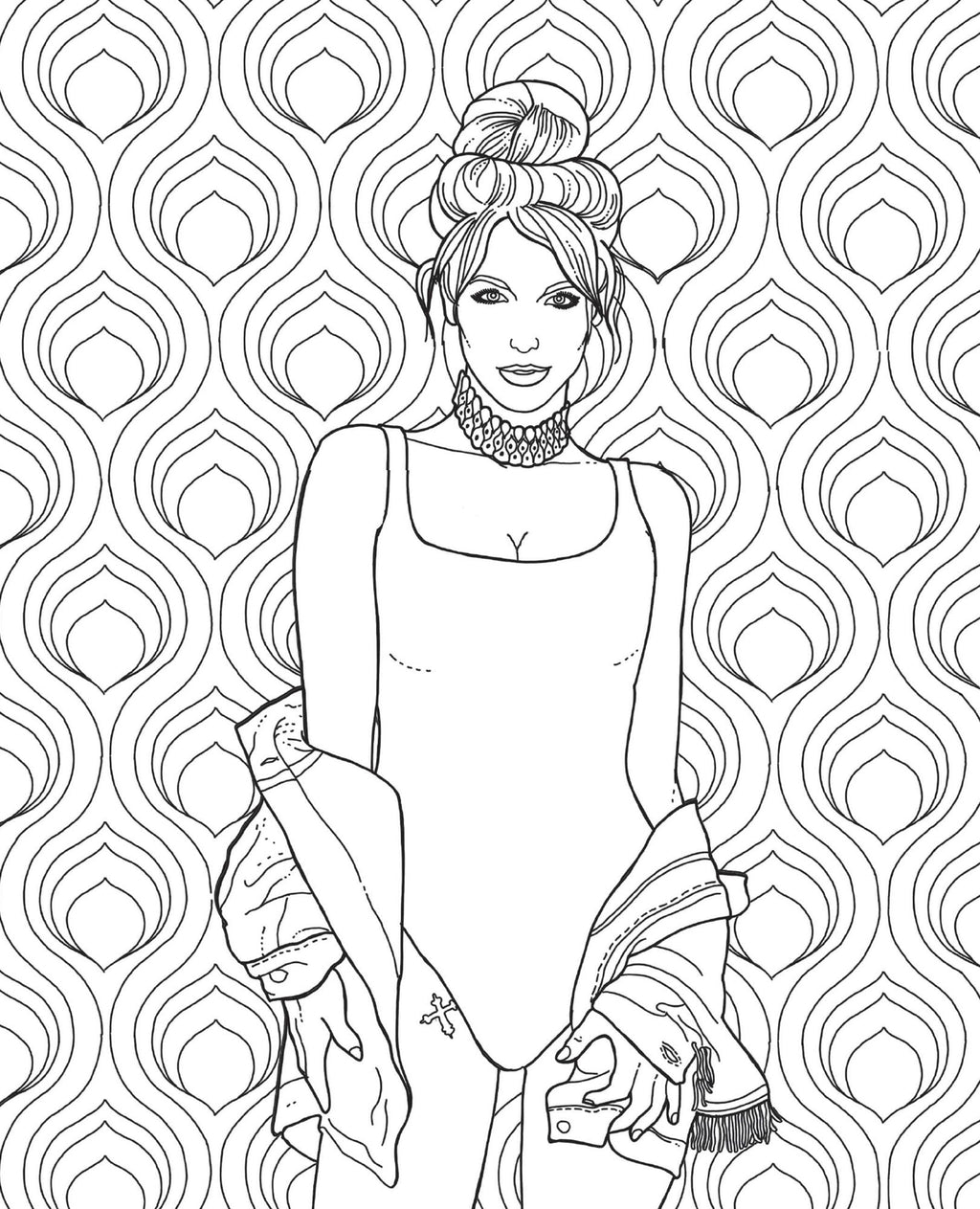 The Official Britney Spears Coloring Book