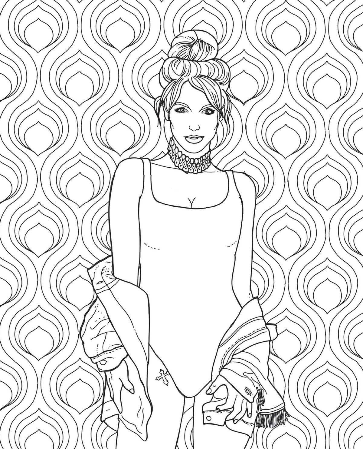 The Official Britney Spears Coloring Book