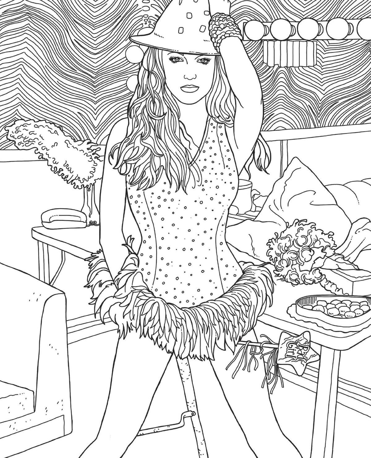 The Official Britney Spears Coloring Book
