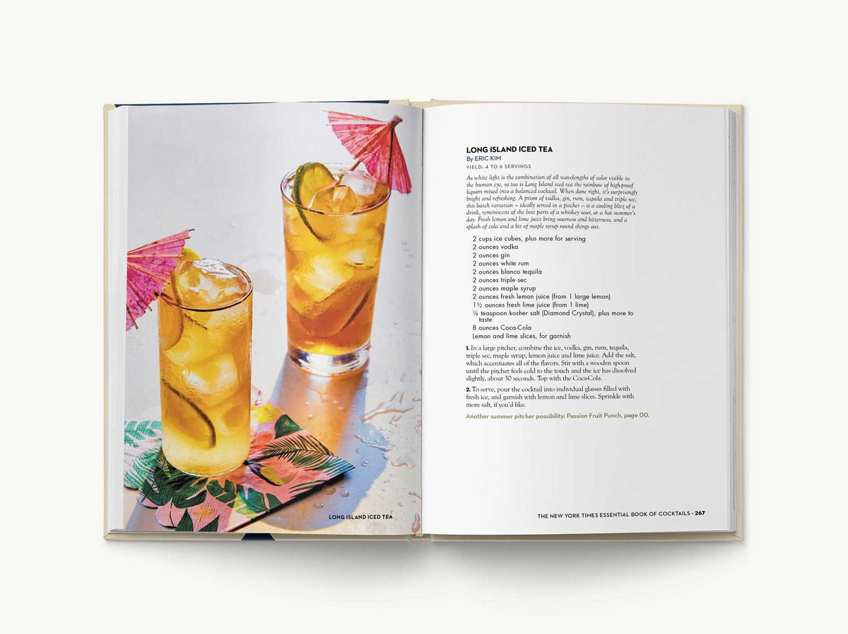 The New York Times Essential Book of Cocktails (Second Edition): Over 400 Classic Drink Recipes With Great Writing from The New York Times