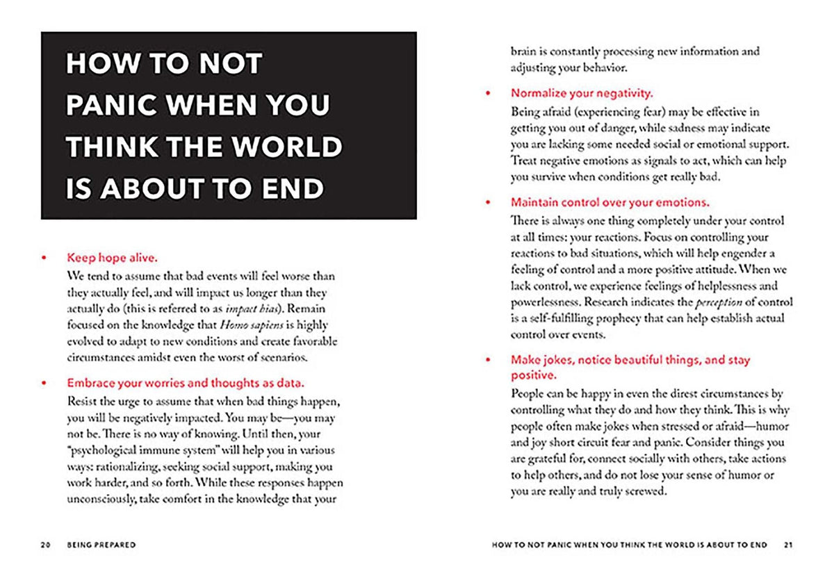 The Worst-Case Scenario Survival Handbook: Apocalypse