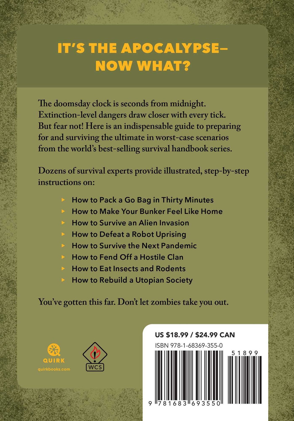 The Worst-Case Scenario Survival Handbook: Apocalypse