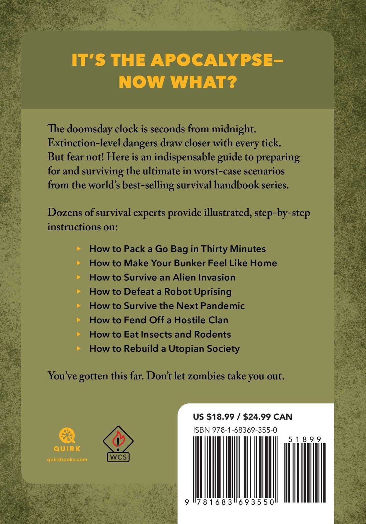 The Worst-Case Scenario Survival Handbook: Apocalypse