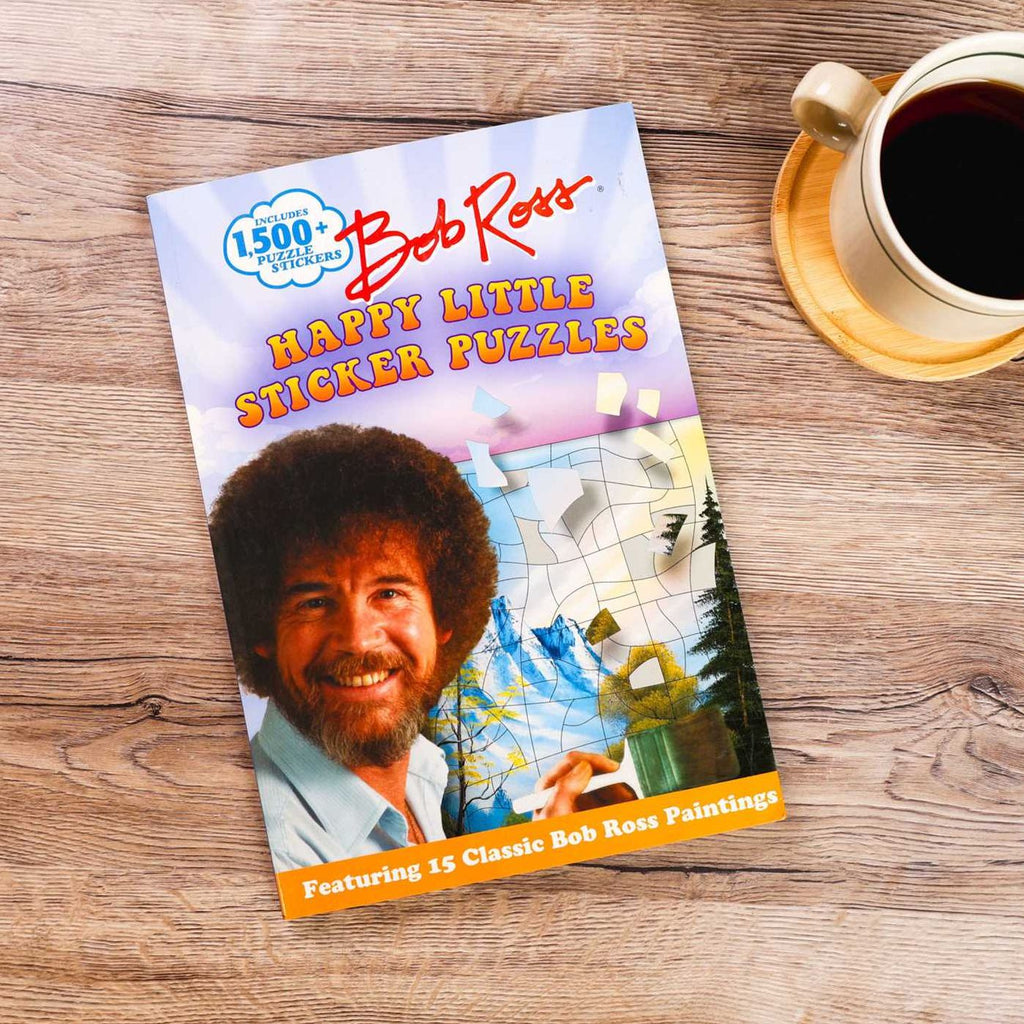 Bob Ross Happy Little Sticker Puzzles
