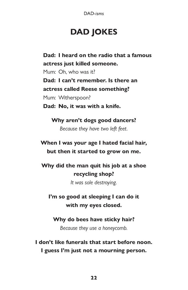 Dad-isms: The Crazy Things Dads Say and Do