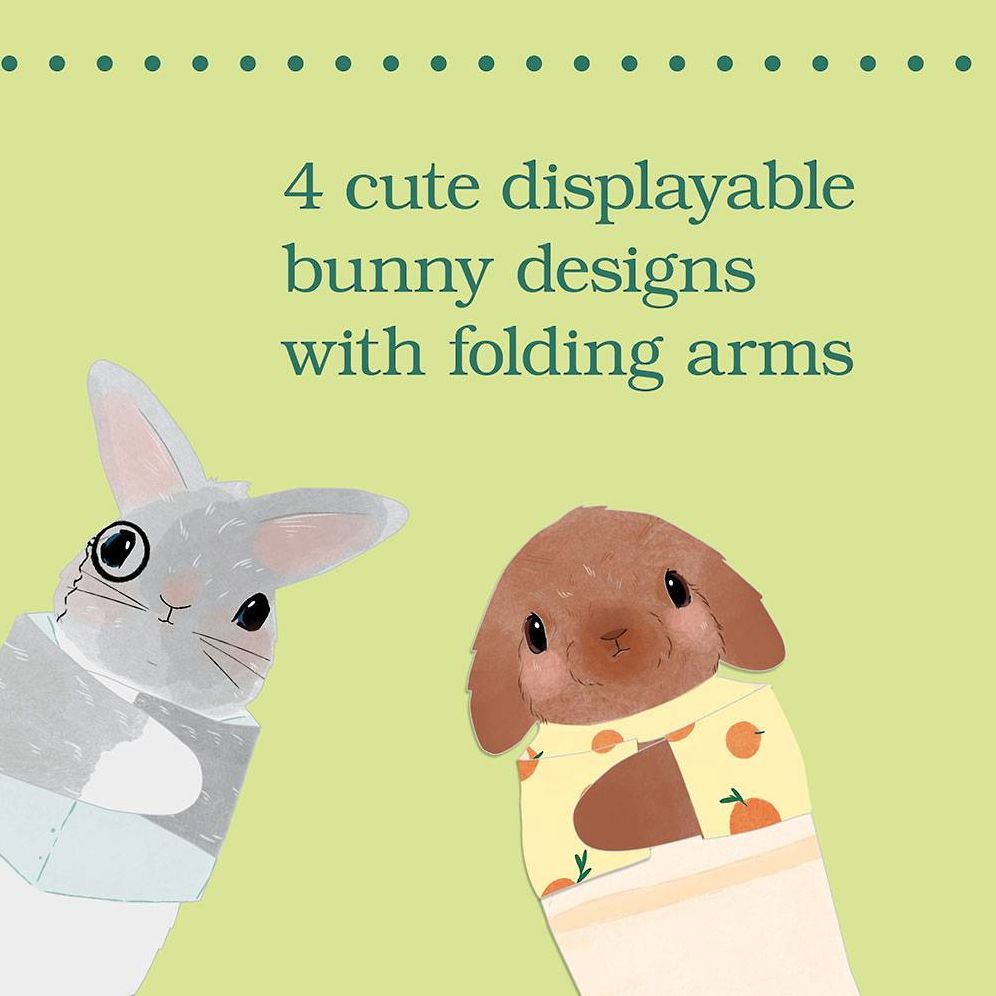 Snuggle Bunnies Notecards
