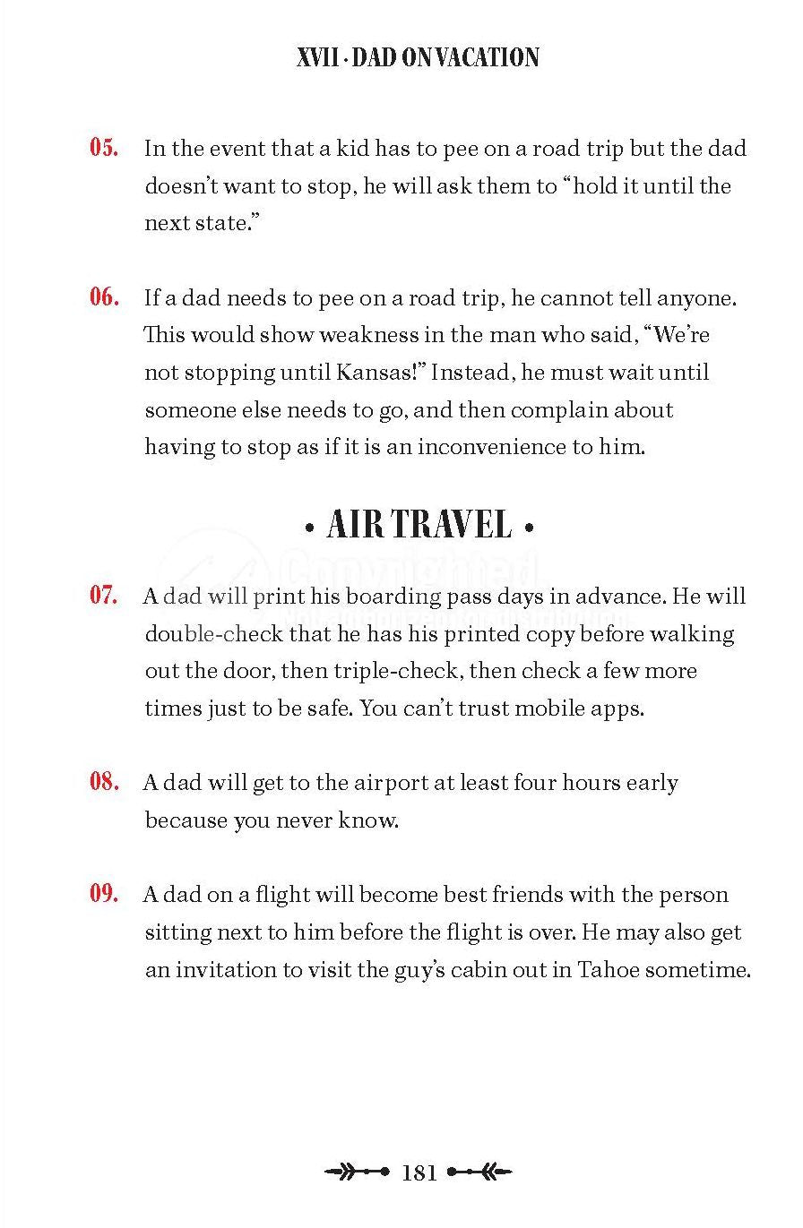 Dad Law: The Definitive Reference for All Things Dad