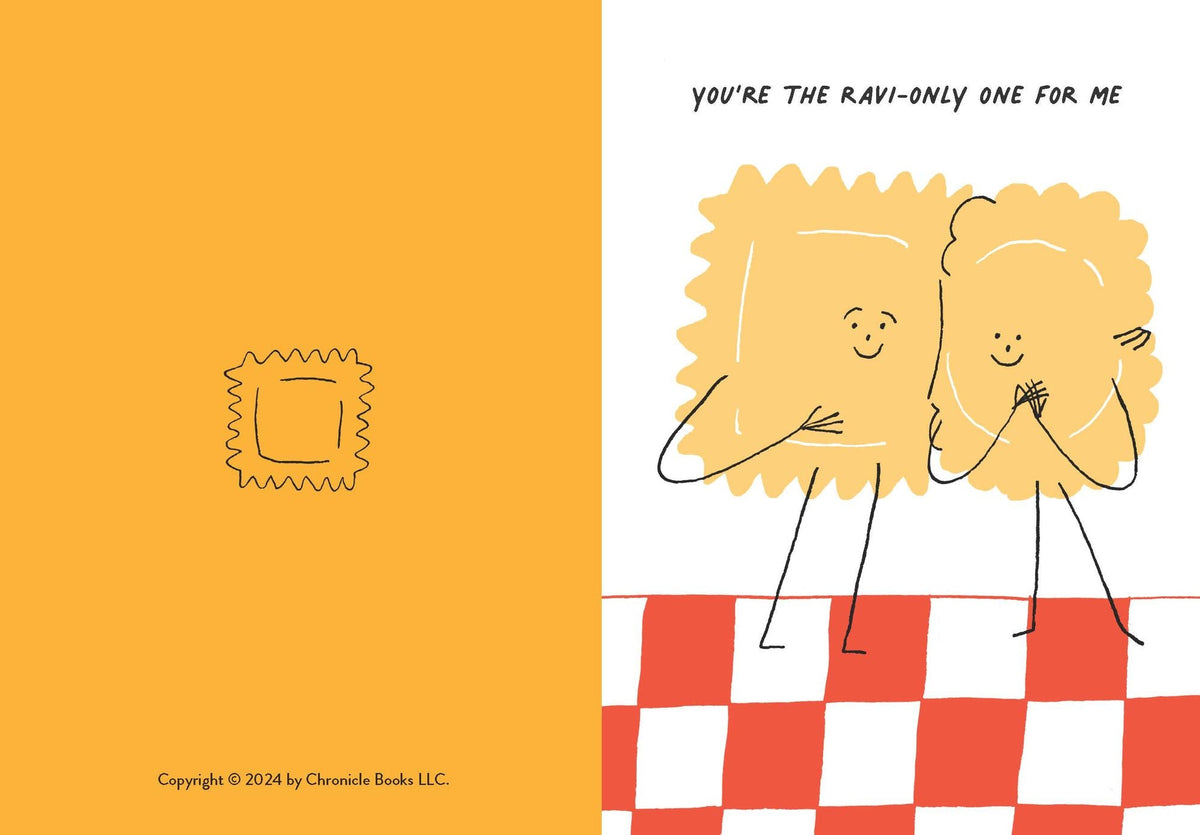Penne Pals: 12 Pasta Pun Notecards & Envelopes