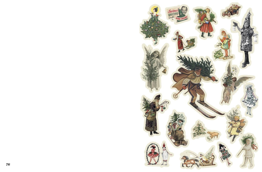 Cut Up This Book: Christmas Collage Kit