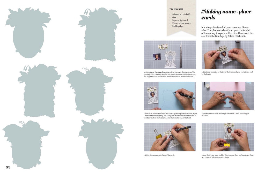 Cut Up This Book: Christmas Collage Kit