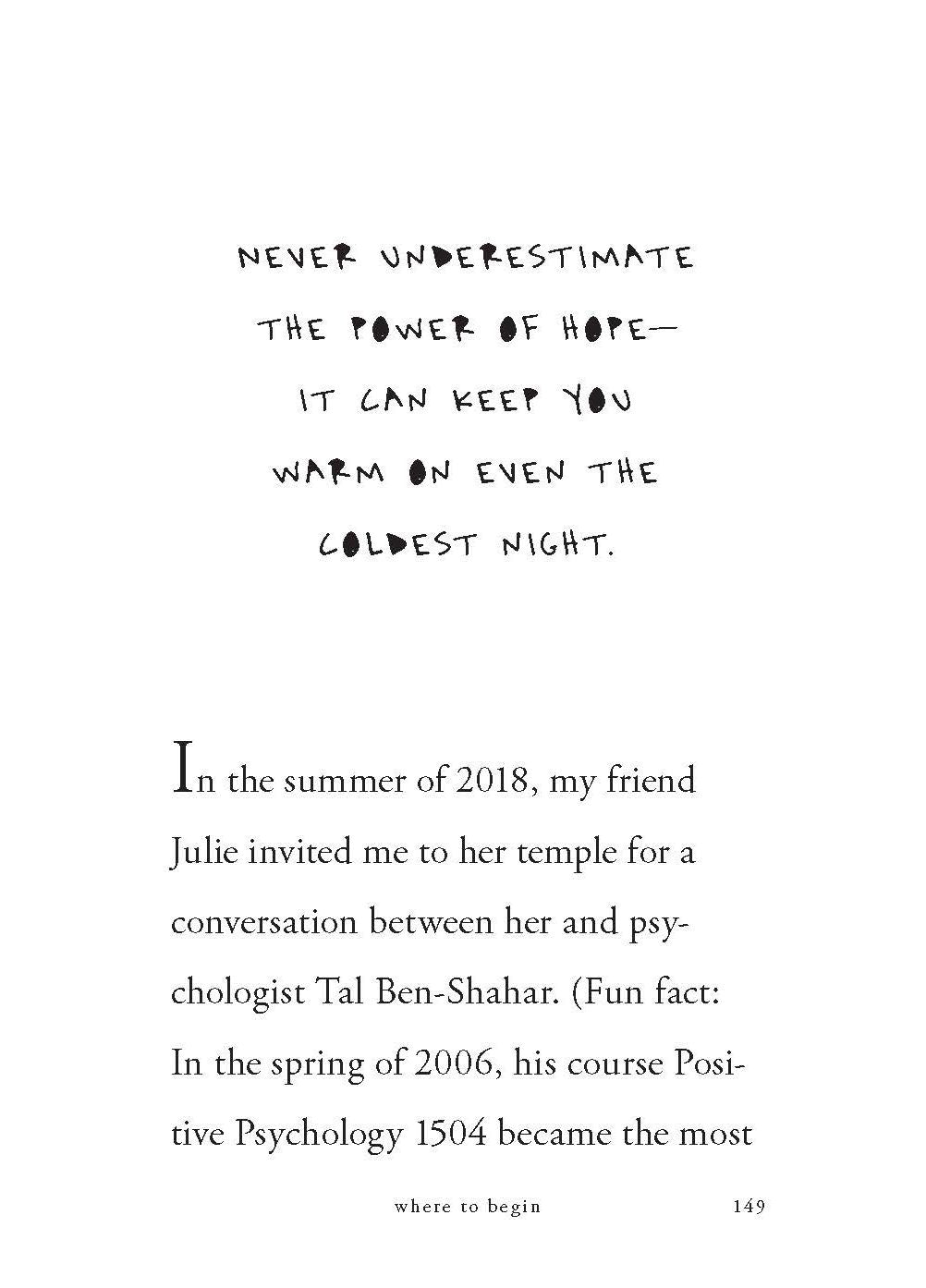 Where to Begin: A Small Book About Your Power to Create Big Change in Our Crazy World