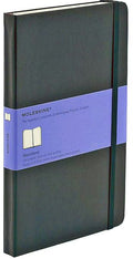 Moleskine Art Plus Sketchbook, Large, Plain, Black, Hard Cover (5 x 8.25)