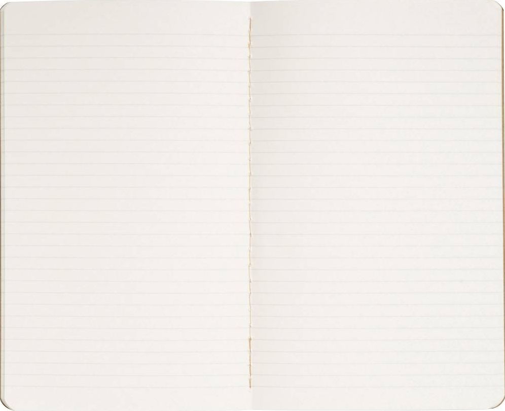 Moleskine Cahier Journal (Set of 3), Large, Plain, Kraft Brown, Soft Cover (5 x 8.25): set of 3 Plain Journals