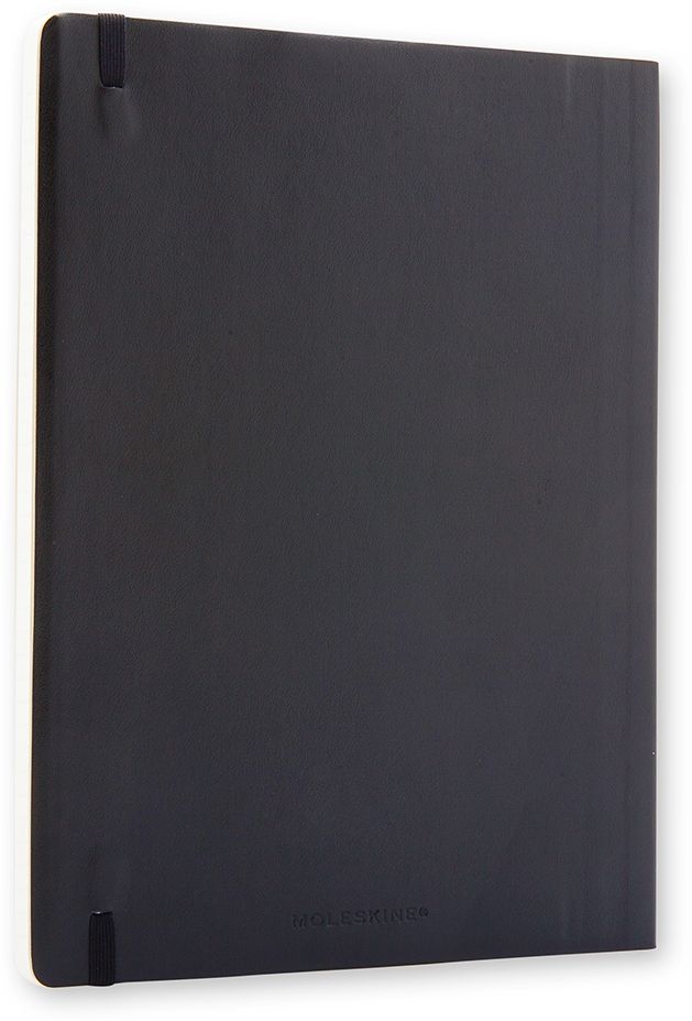 Moleskine Classic Notebook, Extra Large, Ruled, Black, Soft Cover (7.5 x 10)