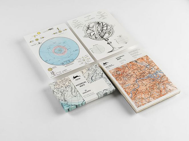 Historical Maps - A5 Pad