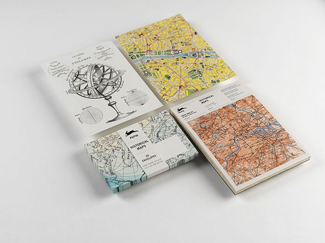Historical Maps - A5 Pad