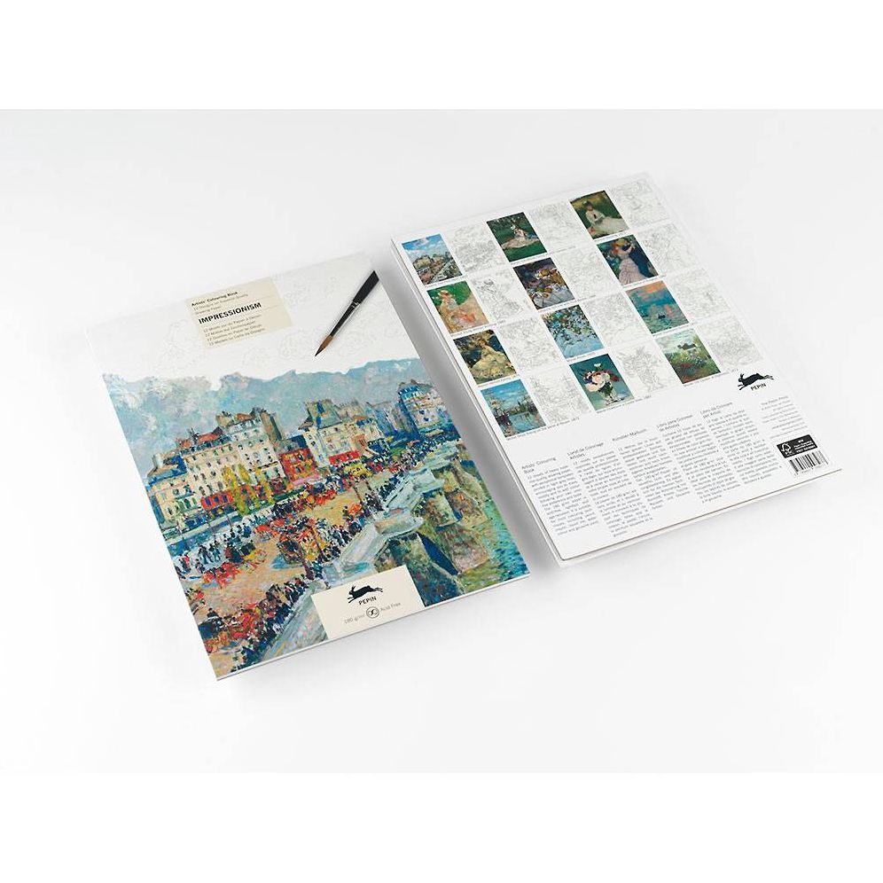 Impressionism - Artists' Colouring Book