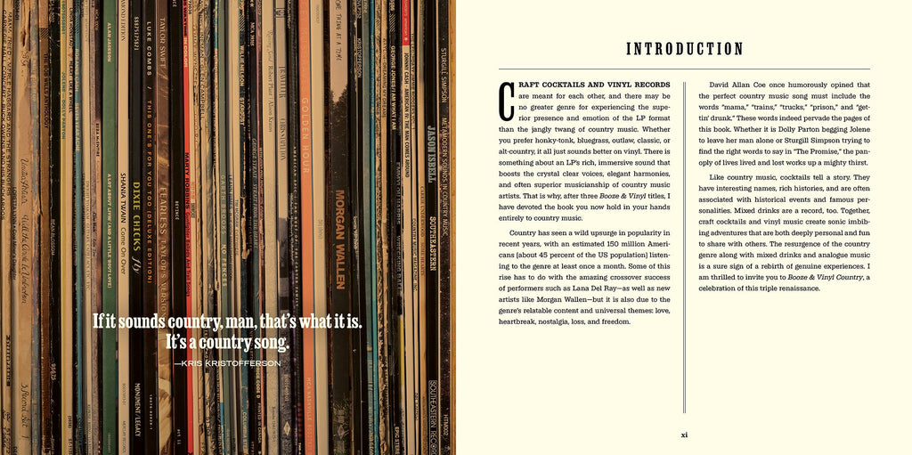 Booze & Vinyl Country: 100+ Spirited Music-and-Drink Pairings