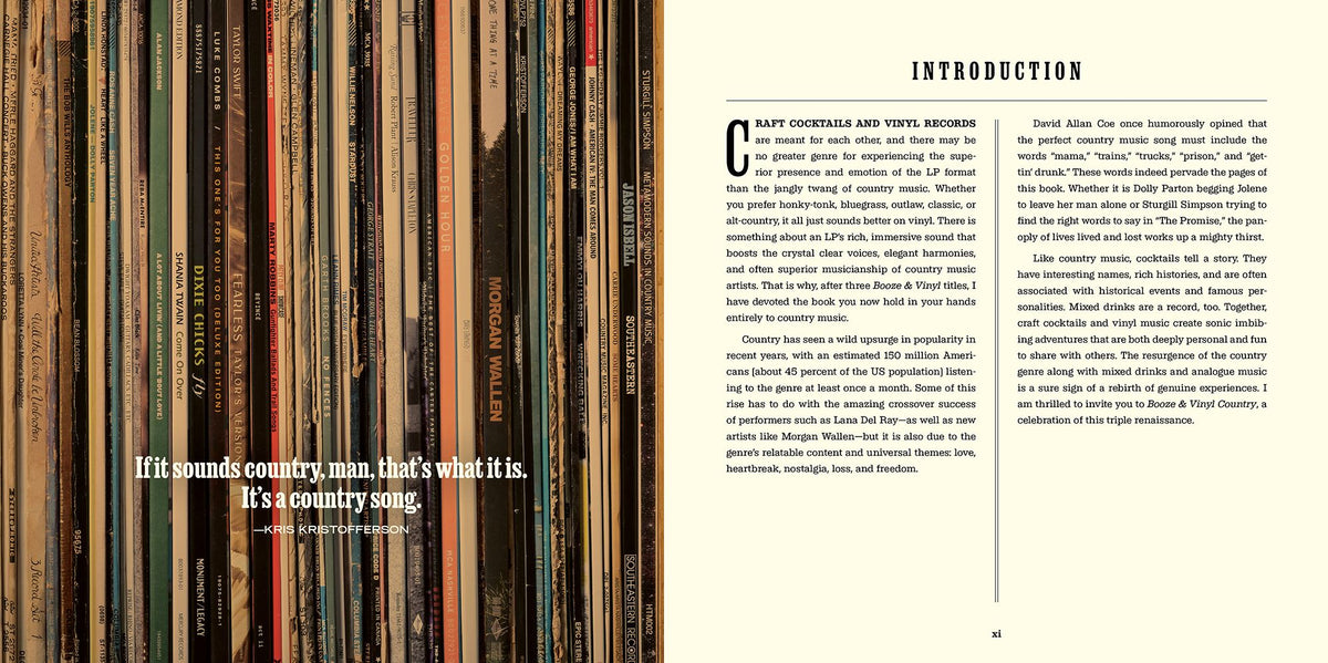 Booze & Vinyl Country: 100+ Spirited Music-and-Drink Pairings