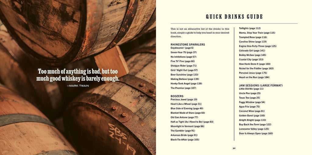 Booze & Vinyl Country: 100+ Spirited Music-and-Drink Pairings