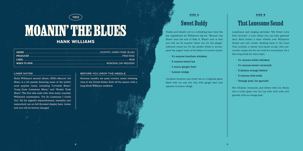 Booze & Vinyl Country: 100+ Spirited Music-and-Drink Pairings
