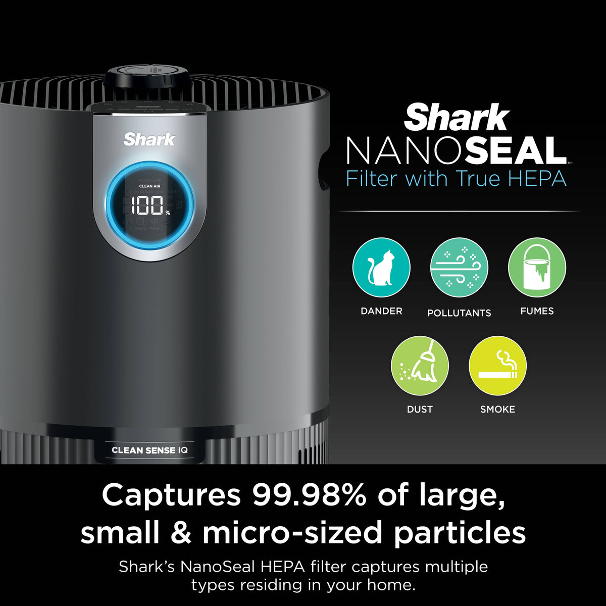 Shark CleanSense™ HEPA Air Purifier and Odor Neutralizer